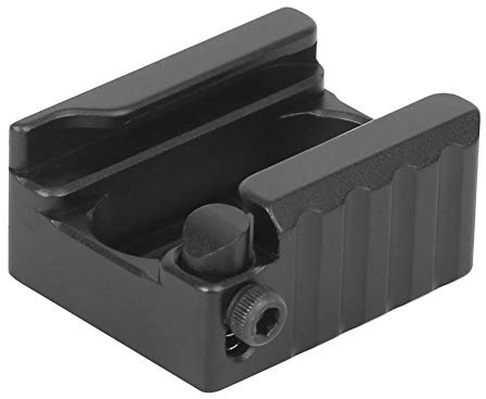 T opiky Limit Cold Shoe Base, Limit Cold Shoe 1/4 Zoll Adapter Base Standkamera SLR Cage Quick Release Expansion Festes Zubehör für Mikrofon//Fülllicht
