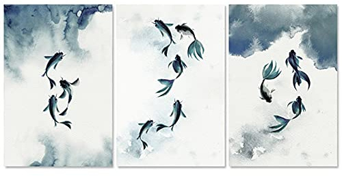 Cuadros al óleo impresos sobre lienzo con plantas y árboles, pósteres abstractos vintage, galería, sala de estar, arte de pared, imagen de paisaje para decoración del hogar, 80 x 110 cm, sin marco