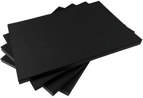 Hawksbill Card + Craft A4 270 g/m² Karton, Schwarz, 50 Blatt