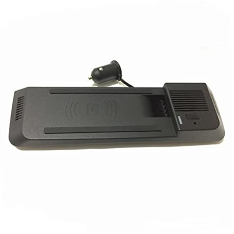 Levigo Caricabatteria da auto wireless da 15 W a ricarica rapida compatibile con Audi A4 B8.5 B8/A4/A5/S5/RS5/Q5/SQ5, caricabatterie da auto a ricarica rapida per la maggior parte dei dispositivi