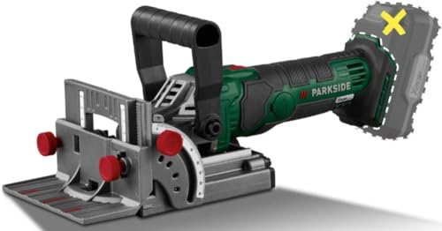 Parkside® - Fresa a tassello piatta a batteria da 20 V, PFDFA 20-Li A1, senza batteria e caricabatterie, 6 profondità di fresatura regolabili