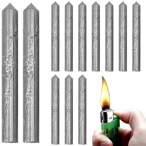 Snowtain 24 pezzi Asta di Saldatura Universale,Saldatura in Alluminio a Bassa Temperatura Bacchette,Bacchette per saldatura in alluminio facile da sciogliere per la saldatura dei metalli.