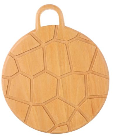 CIYODO Holzbrett Für Küche Schneidebrett Aus Holz Praktisches Schneidebrett Langlebiges Küchengeschirr Mit Aufhängeloch Leicht Zu Verstauen