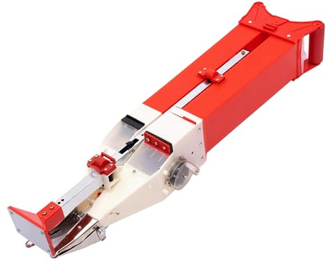 TAPMING Planteur automatique 2,4 l en acier inoxydable - Pour le jardin - Semoir de précision - Légumes - Réglable manuellement - Avec 1 brosse et 5 moules