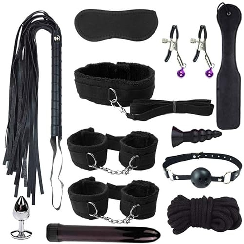 Nyhet 12 Bitar Nylon LäDer Styrka TräNingsuppsäTtning, Multifunktionella TillbehöR, Hand, Ben Och HöFt TräNingsutrustning [Svart], Par GåVa