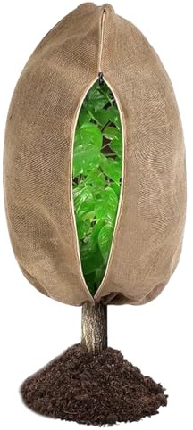 Walopola Sacs en Toile de Jute pour Plantes | Sacs réutilisables en Toile de Jute pour Plantes d'hiver | Sac de Protection Contre Le Gel pour la Neige, la Pluie, Les légumes, Les Arbres, Les Fleurs