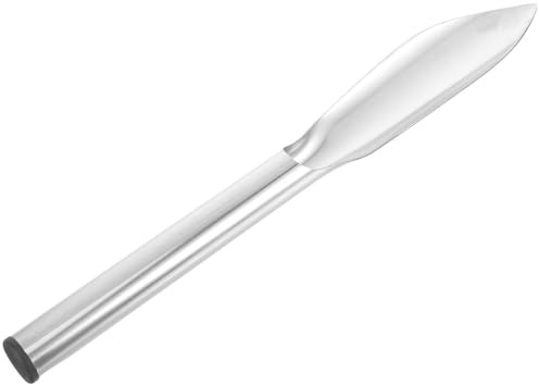 NUOBESTY Pala a Mano per Giardinaggio in Acciaio Inox Piccola Pala da Piantagione Punta Affilata Attrezzo da Scavo per Giardino e Cortile per Aiuole e Spazi Ristretti