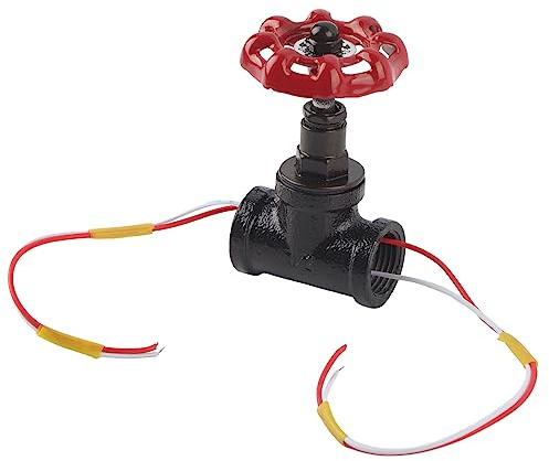 Akozon Interruptor de Luz con Válvula en T Estilo Steampunk Vintage G1/2 con Cables para Lámpara de Mesa IndustrialStyle - Se Adapta a Accesorios de 12 V y 120 V
