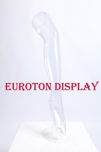 Eurotondisplay TonHan T-1A Weibliches Deko Beein. Klar, durchsichtig Bein Schaufenster schick modern