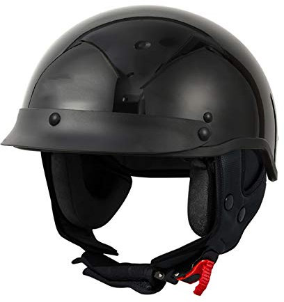 GAOZHE retrò Casco Scodella Moto Casco,Caschi Cromwell, Classic Jet Aperto Caschi, Scooter Caschi Scodella Motorino Bike Portatile Mezzo Casco,DOT Certificazione Certificazione ECE