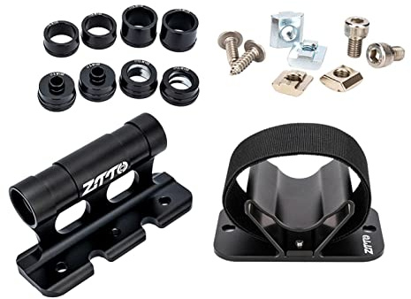 Eayoly Supporto per Forcella per Bici, Supporto per Blocco Forcella con Blocco Bici a sgancio rapido Portabiciclette da Tetto per Auto in Lega di Alluminio Telaio Fissaggio Ruota Posteriore Bici