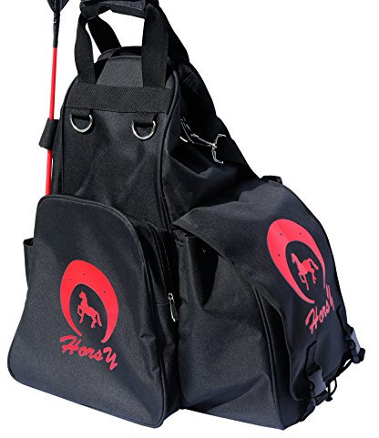 ADITAM Professional Reitstiefeltasche Helmtasche Reitsporttasche mit Helmfach Double The Comfort