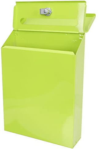 Hemobllo Cassetta Postale in Metallo Resistente Cassetta Delle Lettere Facile Da Installare Versatile Accessorio Per Casa Pratico