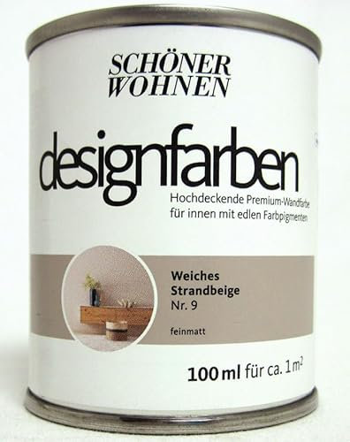 Designfarbe Weiches Strandbeige Nr.9 100 ml