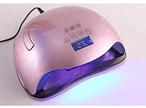 UNbit Lampada for Unghie - Lampada for Unghie a LED Portatile, essiccatore for Unghie in Gel Compatto Smalti for Unghie in Gel a LED fotopolimerizzabili professionalmente (Color : D)
