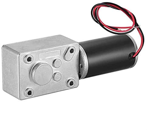 Motoréducteur, moteur à courant continu, moteur réducteur de boîte de vitesses, 12 V 24 V 5R470R, support de moteur tubulaire CW/CCW à couple élevé de turbine 24 V, support de moteur CC (couleur : 24
