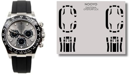 NOOYO Schutzfolie für Rolex Daytona 116515 Oysterflex Schutz für Gehäuse, und Schließe