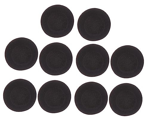 SHINEOFI 10pezzi Cuscinetti in Per Auricolari Coperture Ricambio Per Cuffie Audio Punte Auricolari Resistenti e Confortevoli Per Eliminare Affaticamento Del Condotto Uditivo