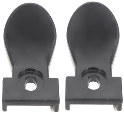 Klappbare Rückenlehne für Elektrorollstühle, 2 Stück Schwarz | Kunststoff, für Power Wheelchair, Einfach zu Montieren, Zubehör für Senioren