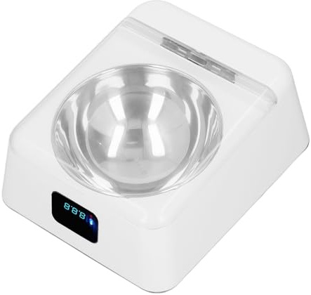 Sonew Induktionsdeckel Öffnung PET Smart Feeder mit Wiederaufladbarer Funktion, 350 ml, für Kleine und Mittlere Hunde und Katzen