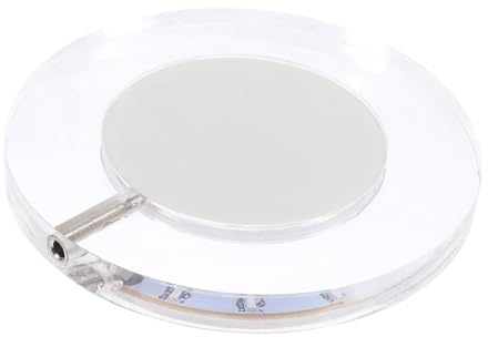 HOLIDYOYO LED Leuchtender Untersetzer Rund Wiederaufladbar Tischmatte mit Farbigem Licht Dekorativ und Vielseitig für Bar Restaurant Zuhause Schützt Oberflächen Stilvoll