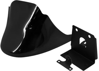 Front Fairing Spoilers For Sportster XL 883 1200 Iron 2005-2014 ABS Motorcycle Front Bottom Spoiler Mudguard Air Dam Chin Fairing Fender Black