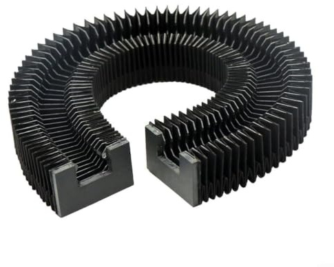 HGR30 Soffietto protettivo per guida lineare, copertura antipolvere flessibile per fresatrici CNC, tessuto ad alta resistenza, resistente all'olio e all'acqua (300 mm)