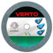 VERTO Schleifscheiben 125 x 20/16 / 12,7 x 16 mm VERTO 61H603, inkl. Untersetzungen, passend für verschiedene Schleifmaschinen, Körnung K60, 2 Scheiben inkl, Scheiben zum Metallschleifen