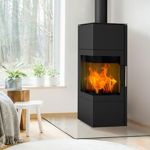 Fireplace K6490 Royal Kaminofen Stahl Schwarz/A+