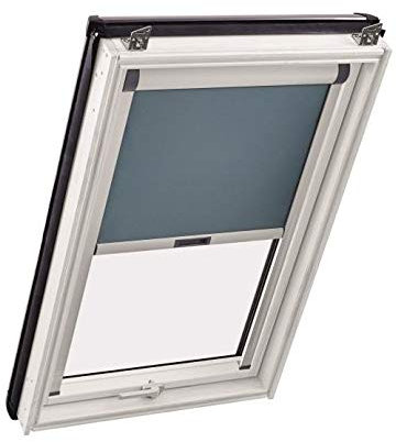 Komplettpaket Sunblock Roto Dachfenster aus Kunststoff inkl. Verdunkelungsrollo V06 (Eindeckrahmen: ZIE, 114 x 118)