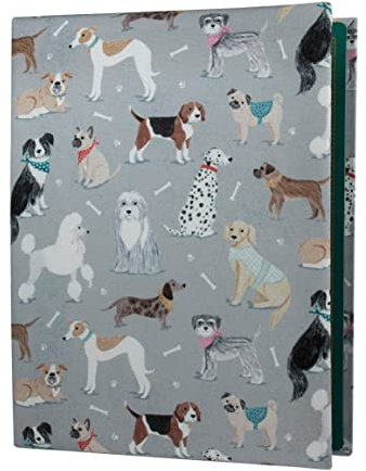 Trimits Esclusivo tappetino multiuso 4 in 1, tappetino da taglio, tappetino antiscivolo, tappetino da stiro, tappetino per marcatura a motivo, tappetino per trapuntatura, cani, 30 x 24 cm