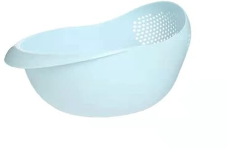 Lebensmittelqualität Kunststoff Reis Bohnen Erbsen Waschfilter Sieb Korb Sieb Abtropffläche Reinigungsgerät KüchenzubehörNützlich und praktisch