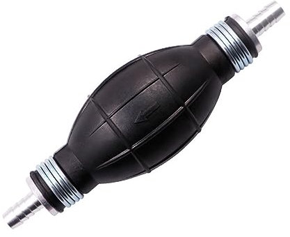 Gummi -Handölpumpe, Handpumpe Umfüllpumpe Notpumpe – Vielseitige Handpumpe für Kfz, Garten, Boot, Kart, Öl, Wasser, Benzin und Diesel, 12mm