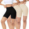 IceReco 3er Pack Radlerhose Damen Kurz für Kleid Sporthose Boxershorts Kurze Leggings Schwarz Beige Hautfarbene Blickdicht Laufhose Trainingshose Reibungslos Outdoor Biker Unterhosen Fahrradhose M