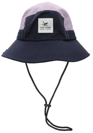 Surf Monkey Boonie Fischerhut, wasserdicht, Einheitsgröße, für Herren / Damen, Blau/Violett, One size