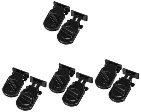Angoily 8 Stk Fensterzusatzverriegelung Fensterstopper Sicherheitsfenstergitter Türstopper Fenstersicherungen Für Horizontale Schiebefenster Fenster Stoppt Aluminiumlegierung