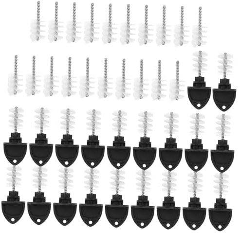 VALICLUD 20pcs Beer Tap Plug Cleaning Brushes Plug Brush for Maintenance of Beer Faucets Strong Bristles for Thorough Hygiene Home Bars and Kegs