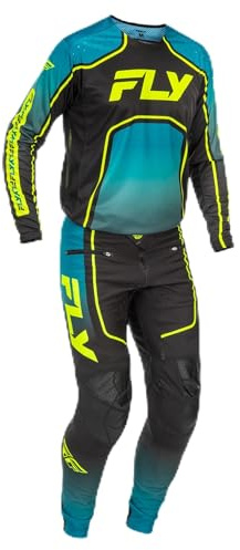 Fly Racing Youth Rayce Bicycle Protective Gear Set – Jersey & Pant for BMX, MTB Riding. Athletic Fit, Breathable, Lightweight