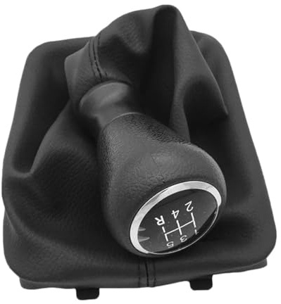 Palanca De Velocidad De Coche Pomo De Cambio De 5 Velocidades Funda Protectora Para Palanca De Cambios Para Peugeot 206 2005 2006 2007 2008(For Peugeot 206)