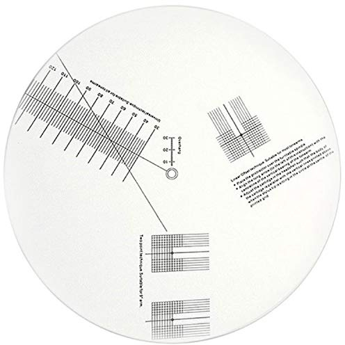 Remingtape anti-glid LP vinylskiva pickup kalibreringsplatta avståndskniv inställning verktyg linjal för plattor spelare