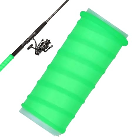 Tubo de Mango Retráctil en Frío | Tubo Aislante de Silicona Texturizada Antideslizante,Empuñadura Raqueta Antideslizante Texturizada Impermeable | para Caña de Pescar, Raqueta, Equipo Deportivo y Clim