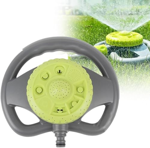 Dispensador de agua para patio, alta resistencia, 20 cm, cabezal de pulverización uniforme, cobertura de gran área, paisajismo para el hogar, césped, patio, terraza, refrigeración, techo, niebla