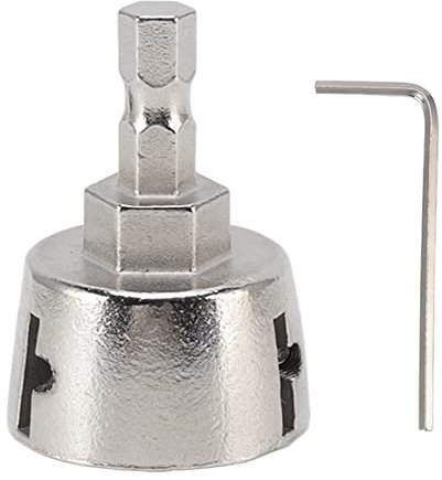 Deburring External Chamfer Tool, Drill Chamfer Tool Steel Deburring External Chamfer Tool for 1 8in to 3 4in Drill Hole