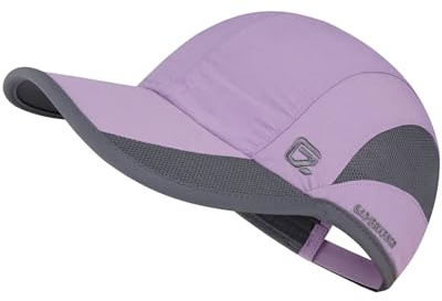GADIEMKENSD Unstructured Quick Dry Sports Cap Outdoor Sun Protective Unisex