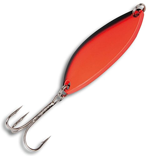 Paladin Meerforellenblinker - Blinker zum Meerforellenangeln, Meerforellenblinker zum Watangeln auf Dorsch & Forelle, Kunstköder, Farbe:schwarz-rot/schwarz-rot, Länge/Gewicht:6.2cm - 25g