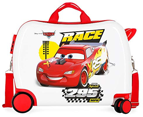 Disney Cars Joy Valigia per bambini Multicolore 50x38x20 cms Rigida ABS Chiusura a combinazione numerica 34L 2,1Kgs 4 Ruote Bagaglio a mano