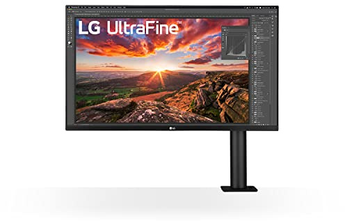 LG Electronics UltraFine UHD 4K 32UN880-B, 31.5 -inch, IPS Display, 60Hz, 5ms, 3840 x 2160 px, DCI-P3 95% (Typ.), HDR10, USB Type-C, Ergonomic Stand with C-Clamp, Full Movement of Display