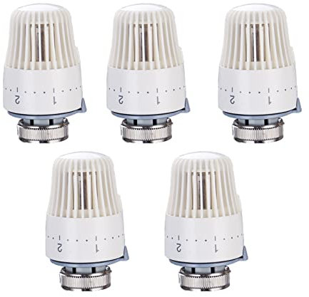 Testa termostatica del radiatore, Testa termostatica Testa termostato TRV M30 x 1.5 valvola radiatore testa termostatica valvola per home office 5 pz
