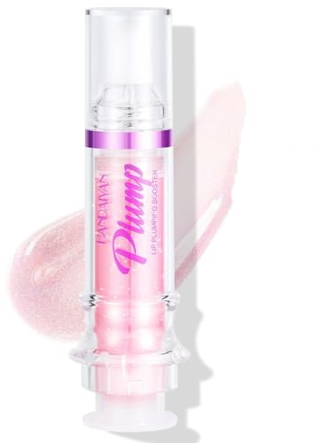 Lip Plumping Booster Pfefferminze Extrakt Filler Instinct Plumping Lip Gloss Ultra-Hydrating Hybrid Gloss Plumper Wasserdichtes Lippenöl zur Reparatur aufhellender Lippenlinien Lippenpflege (#2)