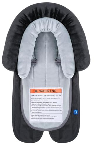 COOLBEBE 2-in-1 Baby Car Seat Insert for Newborns, Ifant Head Support Pad